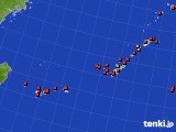 沖縄地方のアメダス実況(気温)(2017年08月12日)