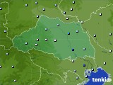 埼玉県のアメダス実況(降水量)(2017年08月15日)