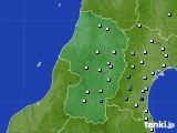 山形県のアメダス実況(降水量)(2017年08月16日)