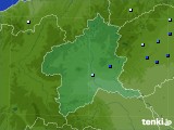 群馬県のアメダス実況(降水量)(2017年08月19日)