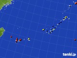 沖縄地方のアメダス実況(日照時間)(2017年08月20日)