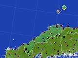 2017年08月20日の島根県のアメダス(日照時間)