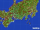 アメダス実況(気温)(2017年08月21日)