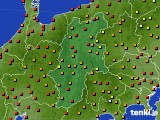 2017年08月21日の長野県のアメダス(気温)