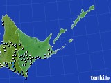 2017年08月22日の道東のアメダス(降水量)