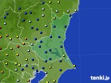 茨城県のアメダス実況(日照時間)(2017年08月23日)