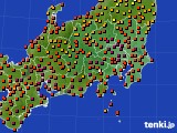 アメダス実況(気温)(2017年08月24日)