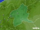 群馬県のアメダス実況(降水量)(2017年08月25日)