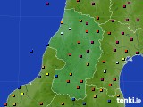 2017年08月25日の山形県のアメダス(日照時間)