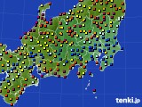 2017年08月26日の関東・甲信地方のアメダス(日照時間)