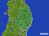 2017年08月26日の岩手県のアメダス(日照時間)