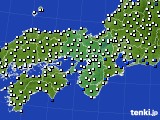 2017年08月26日の近畿地方のアメダス(風向・風速)
