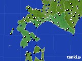 道南のアメダス実況(風向・風速)(2017年08月26日)