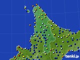 2017年08月30日の道北のアメダス(日照時間)