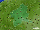 群馬県のアメダス実況(気温)(2017年08月30日)