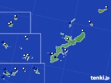 沖縄県のアメダス実況(風向・風速)(2017年08月30日)