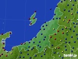 新潟県のアメダス実況(日照時間)(2017年08月31日)