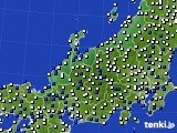 北陸地方のアメダス実況(風向・風速)(2017年08月31日)