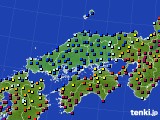 中国地方のアメダス実況(日照時間)(2017年09月01日)