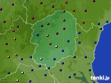 栃木県のアメダス実況(日照時間)(2017年09月01日)