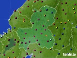 岐阜県のアメダス実況(日照時間)(2017年09月01日)