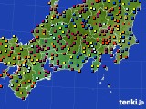 2017年09月02日の東海地方のアメダス(日照時間)