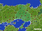 兵庫県のアメダス実況(日照時間)(2017年09月02日)
