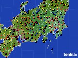 2017年09月03日の関東・甲信地方のアメダス(日照時間)