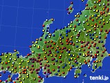 北陸地方のアメダス実況(日照時間)(2017年09月03日)