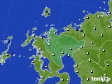 佐賀県のアメダス実況(風向・風速)(2017年09月03日)