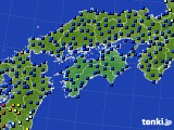 四国地方のアメダス実況(日照時間)(2017年09月05日)