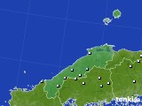 島根県のアメダス実況(降水量)(2017年09月06日)