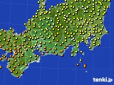 東海地方のアメダス実況(気温)(2017年09月06日)