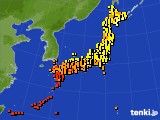 2017年09月06日のアメダス(気温)