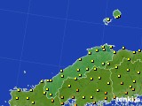2017年09月07日の島根県のアメダス(気温)