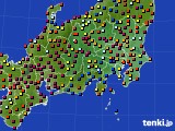 関東・甲信地方のアメダス実況(日照時間)(2017年09月08日)