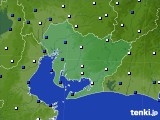 愛知県のアメダス実況(風向・風速)(2017年09月08日)