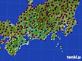 2017年09月09日の東海地方のアメダス(日照時間)