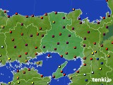 兵庫県のアメダス実況(日照時間)(2017年09月09日)