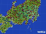 関東・甲信地方のアメダス実況(日照時間)(2017年09月10日)