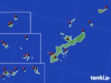 2017年09月11日の沖縄県のアメダス(気温)