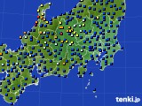 関東・甲信地方のアメダス実況(日照時間)(2017年09月12日)