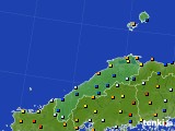 島根県のアメダス実況(日照時間)(2017年09月12日)