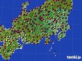 関東・甲信地方のアメダス実況(日照時間)(2017年09月13日)