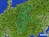 長野県のアメダス実況(日照時間)(2017年09月13日)