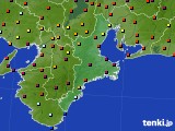 三重県のアメダス実況(日照時間)(2017年09月14日)
