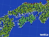 2017年09月15日の四国地方のアメダス(日照時間)