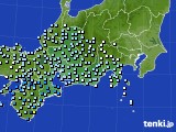 東海地方のアメダス実況(降水量)(2017年09月16日)