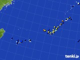 沖縄地方のアメダス実況(風向・風速)(2017年09月16日)