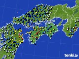 四国地方のアメダス実況(降水量)(2017年09月17日)